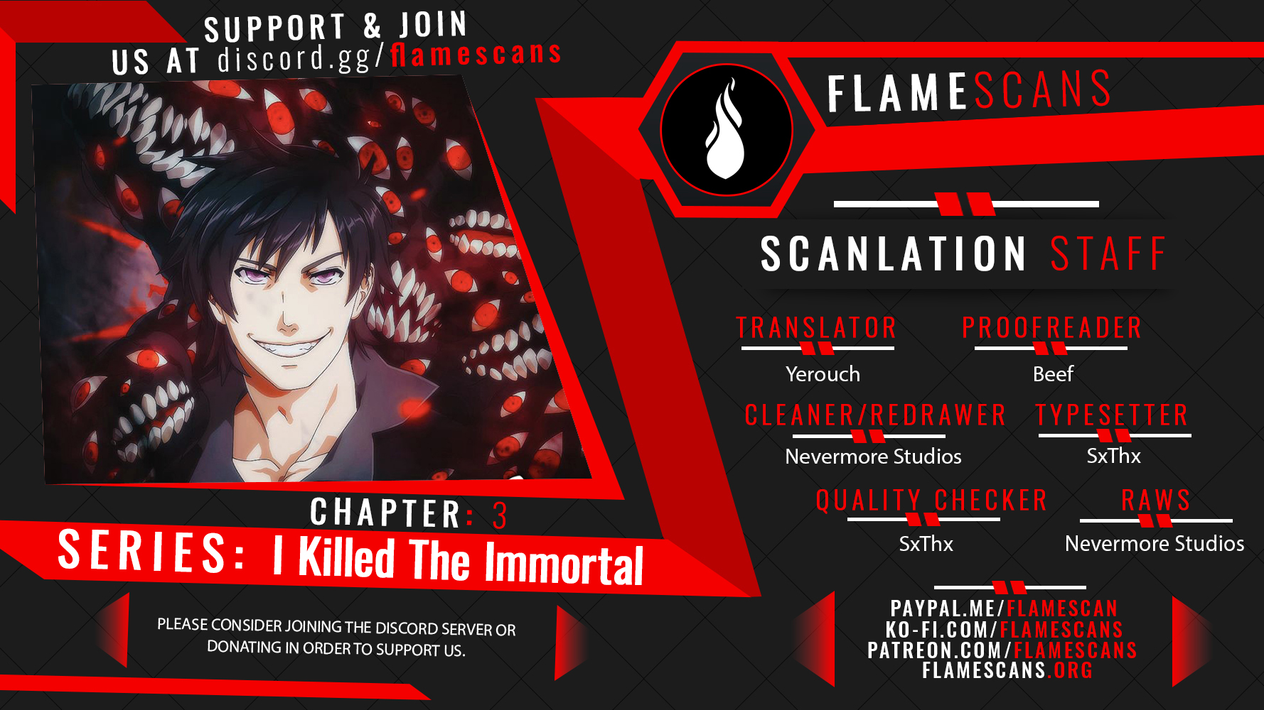 I Killed the Immortal Chapter 3 1